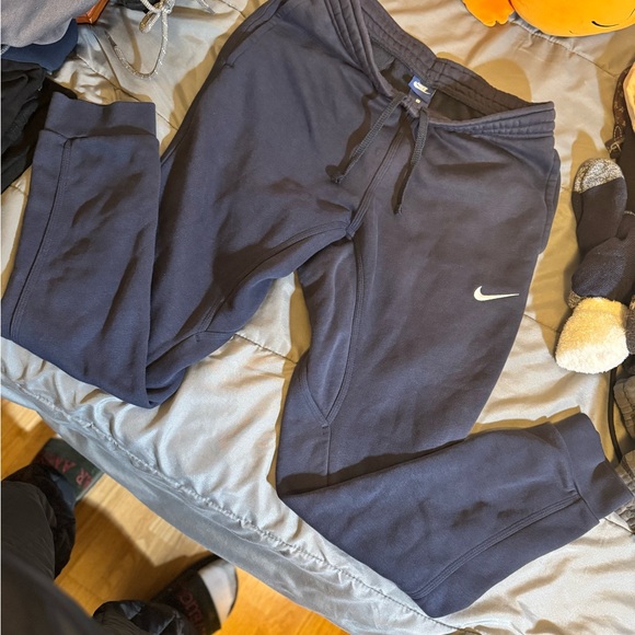 Nike Unisex Navy Sweatpants - Picture 1 of 4